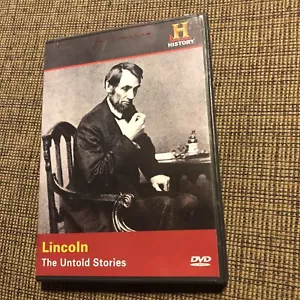 History Channel: Lincoln - The Untold Stories DVD (2009) -- Schön - Bild 1 von 3