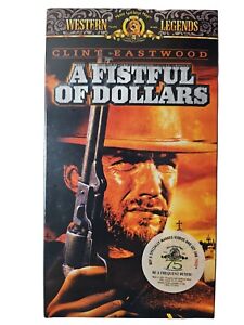 A Fistful Of Dollars VHS NEW SEALED MGM UA Clint Eastwood