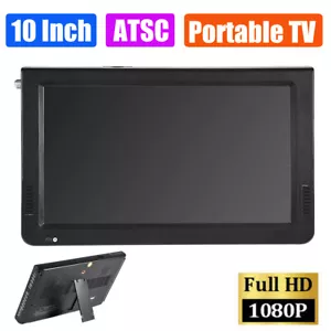 Portable 10Inch LED Television Digital TV 1080P Video Player For Home Car - Picture 1 of 12
