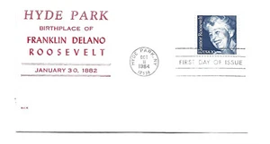 2105 Eleanor Roosevelt, RKR red FDC - Picture 1 of 1