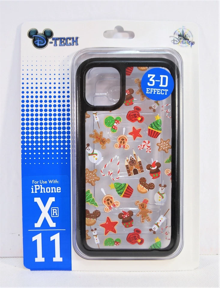 Disney Navidad Snacks & Golosinas Efecto 3D Apple iPhone XR y 11 Estuche NUEVO LINDO Foto 1 de 1