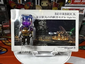 Medicom 100 % Bearbrick Tokyo Station Be@rbrick Night Version selten - Bild 1 von 2