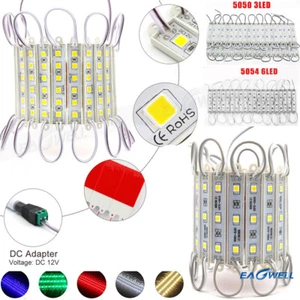 20~2000Pc 5050/5054 3/6 LED Module Store Front Window Light Sign Lamp Waterproof - Picture 1 of 59