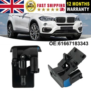 61667183343 Windshield Washer Nozzles Spray Jet for BMW X1 E84 X6 E71 Left Right - Picture 1 of 10