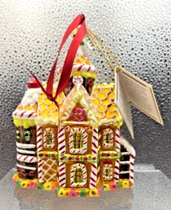 Kurt Adler Polonaise Gingerbread House Christmas Ornament New w/Tags - Picture 1 of 2
