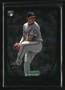 Yunesky Maya 2011 Bowman Chrome #180 RC Baseball Card - Picture 1 of 2