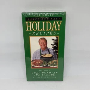 URLAUBSREZEPTE VHS BRANDNEU WERKSEITIG VERSIEGELT! DEL MONTE CHEF DONOVAN JON FANDRE! - Bild 1 von 6