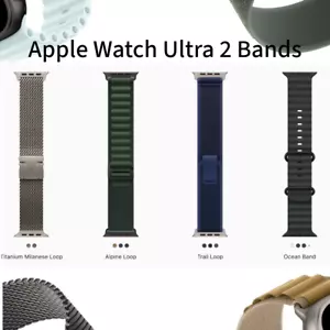 Neu 2024 Apple - Watch Ultra 2 49mm Alpine Trail Milanaise Ocean Band Größe wählbar - Bild 1 von 9