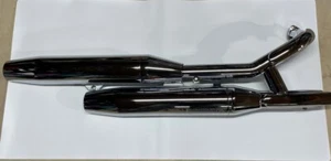 Yamaha OEM Muffler Exhaust Slip On Pipe 2004-2016 XVS650 650 VSTAR CA - Picture 1 of 19