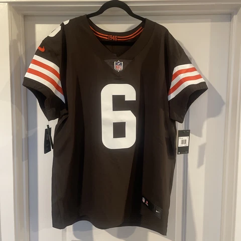 Baker Mayfield Cleveland Browns Nike Vapor Elite Jersey Authentic On Field 48 XL Cover