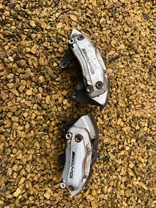 02-06 Mercedes W203 C32 C55 CLK55 AMG Front Left & Right Brake Calipers BREMBO - Afbeelding 1 van 3