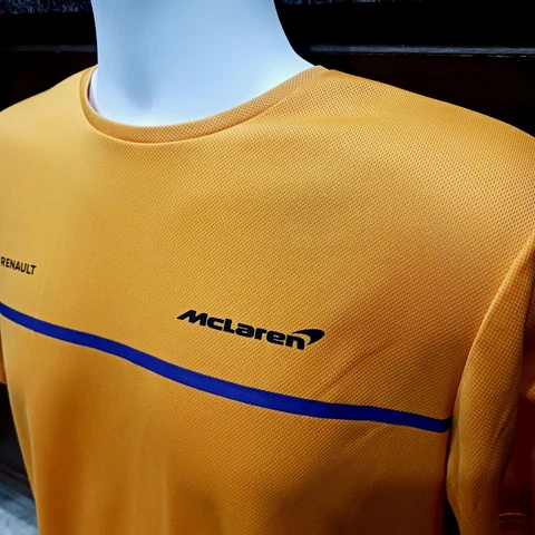 Mclaren Renault Shirt Mens F1 Richard Mille Formula 1 Racing DELL Hilton Pirelli Cover