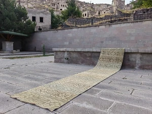 Vintage Turkish Kilim Runner 2.6x14.4 ft – Handmade Wool Long Hallway Rug - Picture 1 of 22