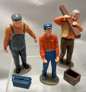 Bachmann G-Scale Workmen Set de 3 51430 Incompleto Nuevo de Lote Antiguo - Imagen 1 de 3