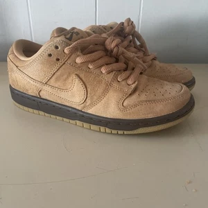 Size 5.5 - Nike Dunk Pro SB Low Wheat Mocha No Box - Picture 1 of 13