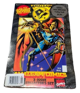 1996 Amalgam Comics 3 Issue Set Marvel Comics Dark Claw Trading Card New Sealed - Picture 1 of 7
