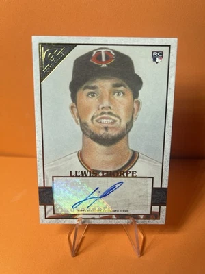 2020 Topps Gallery - Lewis Thorpe #52 Autographs (AU, RC) - Image 1 of 2