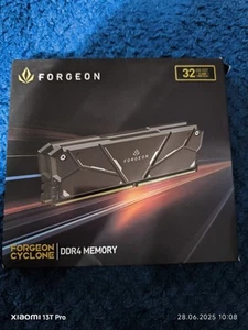 Forgeon DDR4 KIT 2x16 GB (32GB) CYCLONE / Ryzen/Intel Neu OVP - Afbeelding 1 van 3