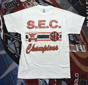 Vintage Auburn Tigers Shirt SEC Champions Russell Athletic Herren Medium 90s - Bild 1 von 15