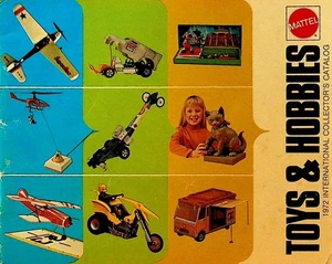 Mattel Toys and Hobbies Catalog 1972 Big Jim Hot Wheels Sizzlers - Picture 1 of 11