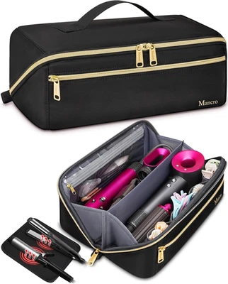 Mancro Hot Hair Tools Travel Bag with Separate Heat Resistant Mat, Large Capacit - Image 1 of 4