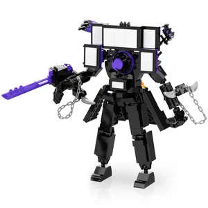 Skibidi Inodoro Actualizado Titan TV Hombre Juegos de Construcción Gargantuan Boss Figura 396 Piezas - Imagen 1 de 1