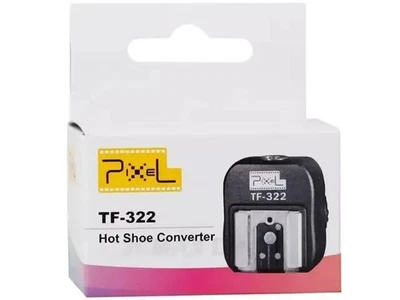 Pixel TF-322 Flash Hot Shoe Adapter for Nikon TTL & PC Sync Studio Lighting - Image 1 of 3