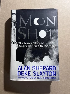 MOON SHOT by Alan Shepard & Deke Slayton 1994 Turner SIGNED hardcover ASTRONAUT - Picture 1 of 6