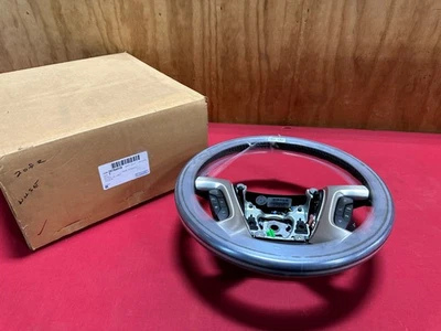 Nuevo de Lote Antiguo 2008 Cadillac GMC Yukon Cuero Madera Volante Calefacción GM 25784918 Foto 1 de 4