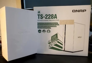 QNAP TS-228A NAS 2-Bay | Personal Cloud Storage | No HDD | Home Media Server - Photo 1/2