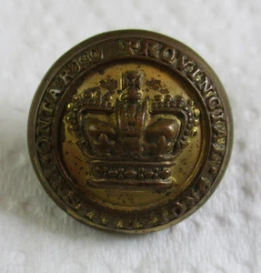Canadian:"ONTARIO PROVINCIAL INSTITUTIONS BUTTON" (Small, 19mm, Victorian Era) - Picture 1 of 3
