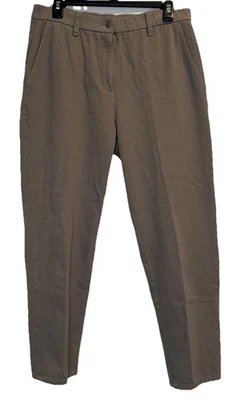 Eileen Fisher Women’s Garment Dyed Utility Organic Cotton Tapered Pants Sz S - Image 1 of 4