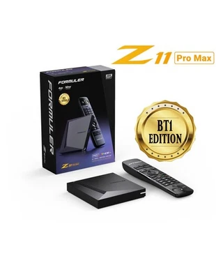 Formuler Z11 Pro Max BT1 Receptor Media Streamer 4K Android OTT con mando a dist - Imagen 1 de 4