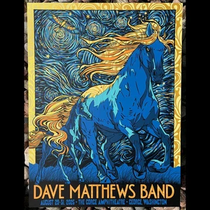 Dave Matthews Band Poster 8/29-31/2025 Gorge WA Signed & Numbered #/55 Artist Ed - Picture 1 of 1