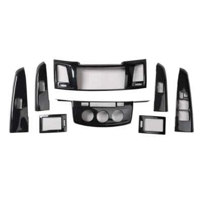 Puerta consola central interior decoración estilo plástico para Toyota Hilux 2012-2014 Foto 1 de 4
