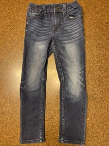 Cat & Jack Kid’s Girl’s Jeans Size 7 Skinny Stretch Blue denim - Picture 1 of 6