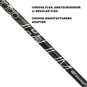 UST Mamiya Helium Black Lightweight 49g Driver Shaft - Choose Flex & Adapter - Picture 1 of 1