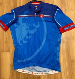 WOMENS CASTELLI SCORPION CYCLING BIKING JERSEY SIZE XL EXCELLENT - Picture 1 of 5