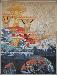 Kilian Eng Midwinter At The Sun Monument Giclee Print #/396 Art Poster Limited - Picture 1 of 5