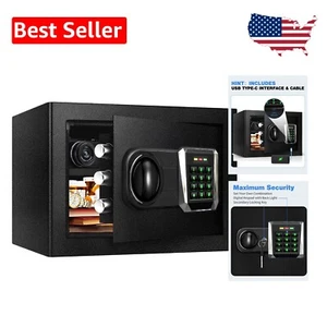 1.5 Cu Ft Fire and Water Resistant Safe - Electronic Lock with LED Sensor Light - Picture 1 of 11