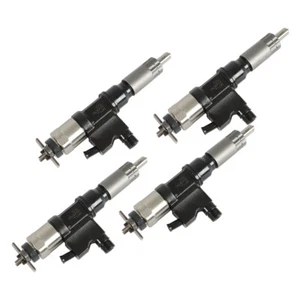 4Pcs Fuel Injector For Isuzu NPR NPR-HD 4HK1 5.2L Diesel 2001-2006 2007 - Imagen 1 de 13