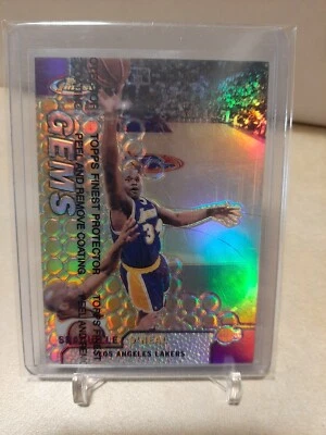 1999-00 FINEST REFRACTOR #106 - SHAQUILLE O'NEAL - Image 1 of 2