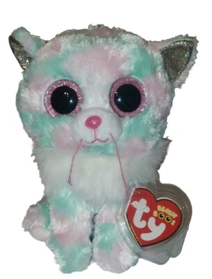 Ty Beanie Boos - OPAL the Cat 6" NEW MWMTs Plush Stuffed Animal Toy - Image 1 of 4