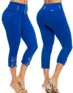 Capri Short Corto Colombian Shorts Bermuda Buttlift Levantacola PushUp 71102 - Bild 1 von 5