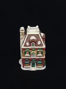 5.5" Trim A Home Bayberry INN Porcelain House Christmas Village 1998 #F5 - Picture 1 of 4