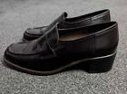 CLARKS LADIES LOAFERS SHOES BROWN UK SIZE 5