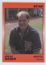 1990 Star Bristol Tigers Steve Weber #29