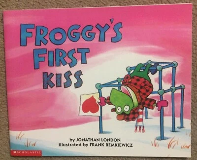 Froggy's First Kiss by London, Jonathan (1998) Paperback - Image 1 of 3