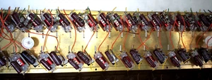 60 's Hammond Organ Tone Generator Mylar Capacitor Cover Caps for A100 B 3 C - Picture 1 of 7