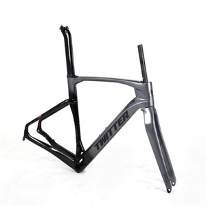 700*40C Full Carbon Fiber Road Bike Frameset Cross Country Gravel Bike Frame  - Picture 1 of 31